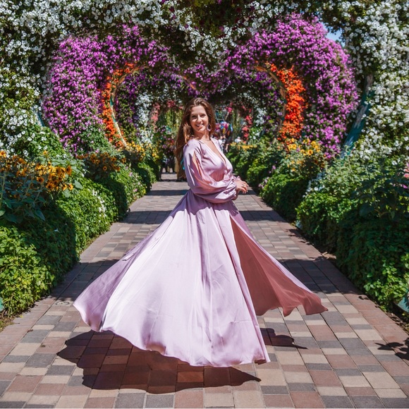 Lavender Michael Costello Dress - Picture 2 of 3